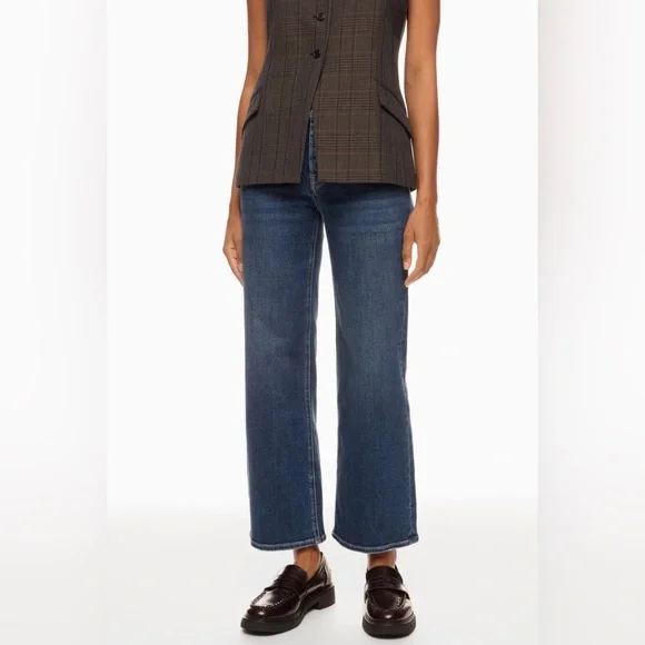 Hudson Blue Wide Leg High Rise Jeans - Picture 5 of 6